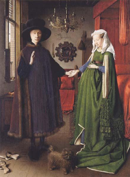 Jan Van Eyck The Arnolfini Marriage China oil painting art